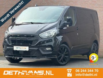 Ford Transit Custom 2.0TDCI 130PK Raptor Edition / Carplay /, Stof, Gebruikt, Zwart, Zwart