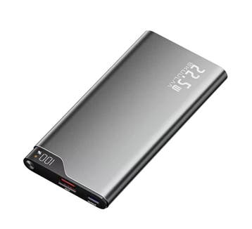 Powerbank 10000mAh 22.5W Fast Charge USB-C LED Display, Verzenden, Nieuw