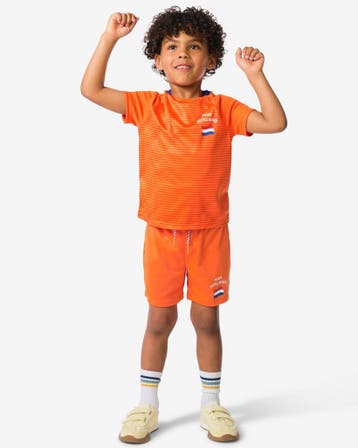 HEMA Kinderbroek WK oranje van €8.99 voor €7.5 sale, Verzenden, Nieuw