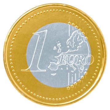 Chocolade 1 Euromunt Ø9,5cm 50g 1st., Verzenden, Nieuw