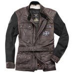 Black-Cafe London Retro Zwart Bruin Leren Motorjas, Motoren, Nieuw met kaartje, Jas | leer, Black-Cafe London, Heren