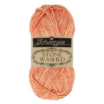 Scheepjes Stone Washed 50 gr - 816 Coral, Verzenden, Nieuw