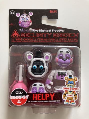 FIVE NIGHTS AT FREDDYS SECURITY BREACH HELPY (FUNKO SNAPS!), Verzenden, Gebruikt