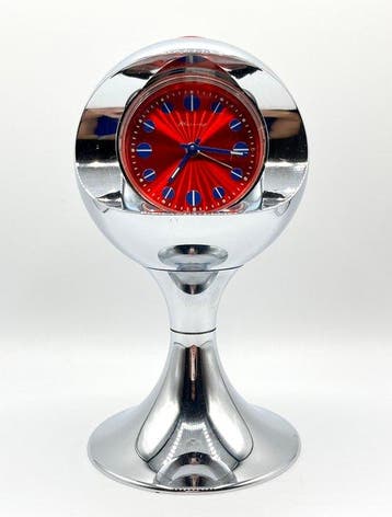 Model horloge-alarm Blessing - Space Age - Vorm Tulip -