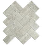 Zelfklevende Mozaïek Tegel - Afimera Stone Taupe Visgraat XL, Ophalen of Verzenden, Nieuw