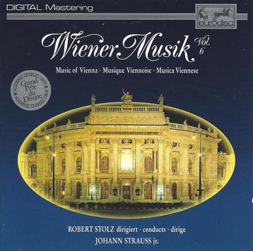 Robert Stolz, Johann Strauss Jr. - Wiener Musik Vol. 6, Cd's en Dvd's, Ophalen of Verzenden, Gebruikt