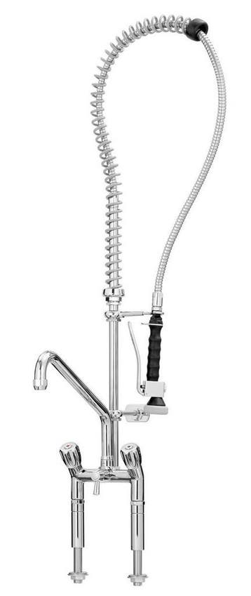 Bartscher Voorspoeldouche 40L-1802B | Mengkraan met vaatdouc, Ophalen of Verzenden, Nieuw