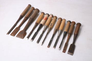 Japanese vintage chisel  Nomi - Werkgereedschap (12)