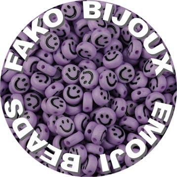 Fako Bijoux - Emoji / Smiley Kralen - Acryl - 7mm - Sieraden, Verzenden, Nieuw