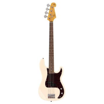 SX SPB62-VWH Retro Series 62 P-Style Elektrische Basgitaar, Ophalen of Verzenden, Nieuw