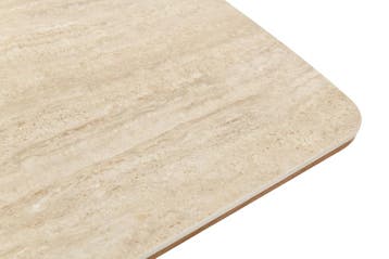 Eettafel UNIQUE 200cm eikenhout fineer met keramisch blad, Huis en Inrichting, Ophalen of Verzenden, Nieuw