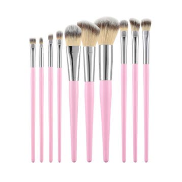 Make-Up Brush Set - 10st. Set, Ophalen of Verzenden, Nieuw, Make-up