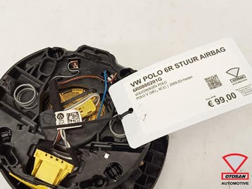 VW Polo 6R Stuur Airbag 6R0880201G, Ophalen, Gebruikt, Volkswagen
