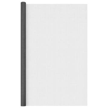 vidaXL Gaas 112x2000 cm glasvezel zwart, Verzenden, Nieuw, Overige materialen