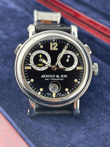 Arnold & Son - GMT Timekeeper II - Heren - 2000-2010, Nieuw