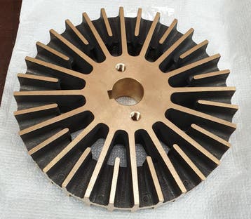 Caterpillar Brons Impeller 3408C, 3412C, 3408, 3408B, 3408C, Ophalen of Verzenden, Nieuw, Motor en Techniek, Zeilboot of Motorboot