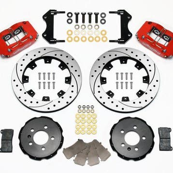 Wilwood Dynapro Radial Front Kit 12.19in Drilled Red 99-03, Auto-onderdelen, Ophalen of Verzenden, Nieuw