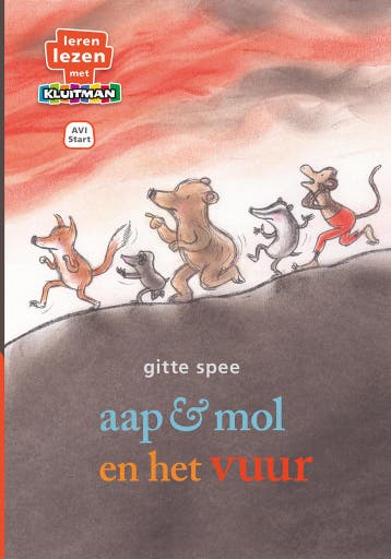 Leren lezen met Kluitman - aap & mol en het vuur, Boeken, Verzenden, Nieuw