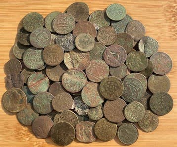 Nederland, Provinciaal. Lot van ruim 125 stuks bodemvondst