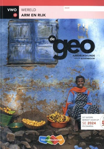 De Geo LRN line SE boek vwo Arm en Rijk 9789006955682, Boeken, Zo goed als nieuw