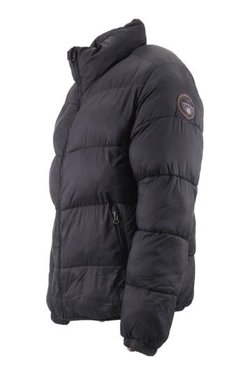 Napapijri Winterjas in maat M Blauw, Kleding | Heren, Verzenden, Gedragen, Blauw, Napapijri