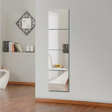 Decoratieve 3D Spiegelstickers Zelfklevend - 4 Stuks - 20x30, Verzenden, Nieuw
