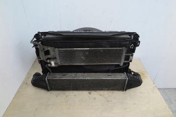 complete ventilator radiator Mercedes W212 2.2 CDI, Verzenden, Gebruikt