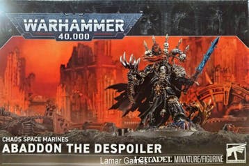 Chaos Space Marines Abaddon the Despoiler (Warhammer nieuw), Hobby en Vrije tijd, Ophalen of Verzenden, Nieuw