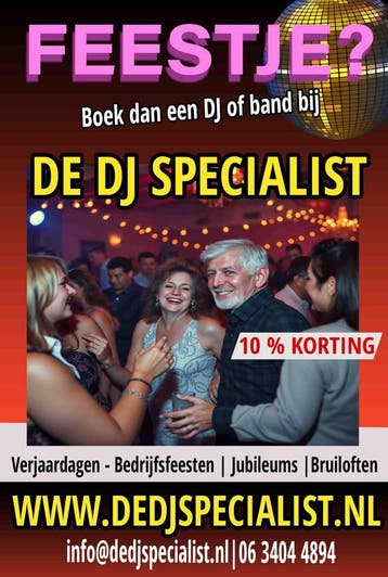 DJ, Allround Dj. Nederlandse en feestmuziek!, Solo-artiest