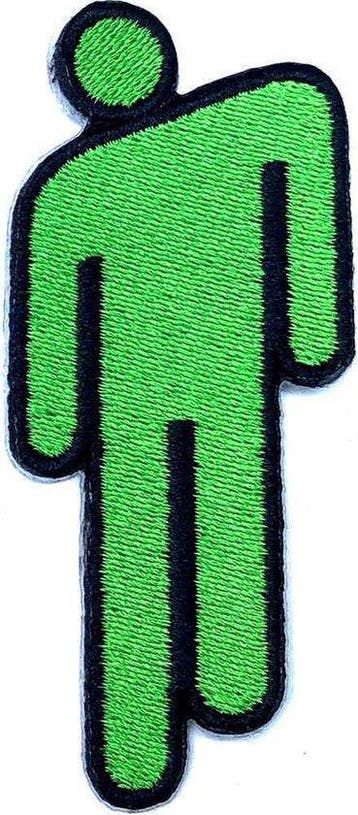 Billie Eilish - Green Blohsh - patch officiële merchandise, Ophalen of Verzenden, Nieuw, Kleding