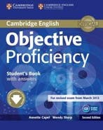 Objective Proficiency Students Book with Answers with, Verzenden, Gelezen, Annette Capel