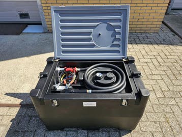 185 liter mobiele benzinetank met 12 Volt pomp met inhou..., Nieuw