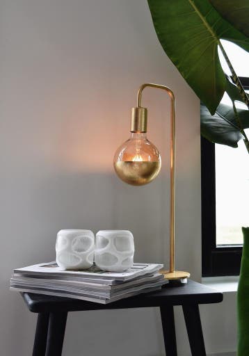 OP=OP Calex LED Kopspiegel Goud G125 E27 4W 200lm 1800K d..., Ophalen of Verzenden, Nieuw