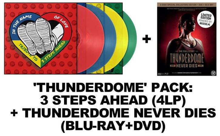 THUNDERDOME PACK: 3 STEPS AHEAD - IN THE NAME OF LOVE (4L..., Cd's en Dvd's, Vinyl | Pop, Verzenden