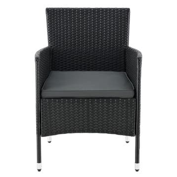 Loungeset Fort Myers - Zwart, Verzenden, Nieuw