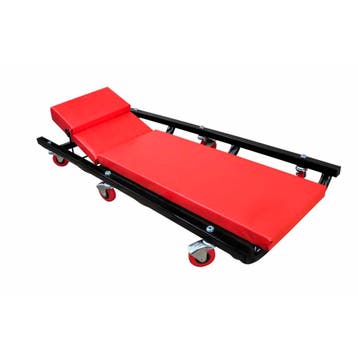 vidaXL Monteursbed met 6 wielen verstelbaar, Auto diversen, Autogereedschap, Verzenden, Nieuw