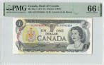 1973 Canada 1 Dollar Pick 85 Pmg Gem Unc 66 Epq, Verzenden