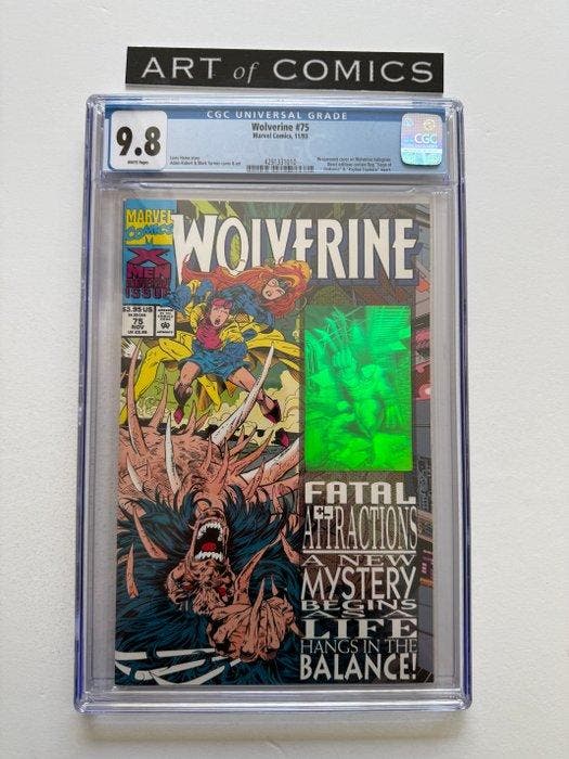 Wolverine (Vol. 2) #75 - Wraparound cover with Wolverine, Boeken, Strips | Comics