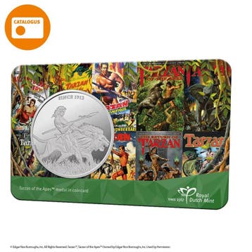 Tarzan of the Apes penning in coincard, Verzenden