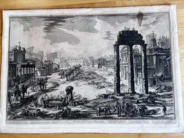 Giovanni Battista Piranesi (1720-1778) , after - Veduta di