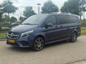 Mercedes-Benz V-Klasse 300D Lang Automaat Airco Navi Luchtve, Automaat, Gebruikt, Euro 6, Blauw