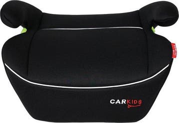 Carkids i-Size Zitverhoger Alex 125-150cm Zwart/Wit - Veilig, Verzenden, Nieuw