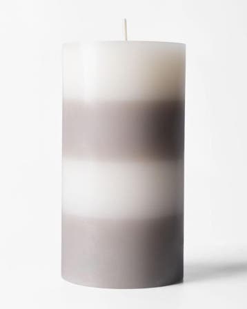 HEMA Stompkaars 7x13cm strepen naturel-ivoor, Verzenden, Nieuw