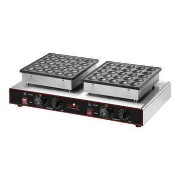 Poffertjes bakapparaat | 50 stuks | 17(h)x 62 x 37,5cm, Verzenden, Nieuw in verpakking
