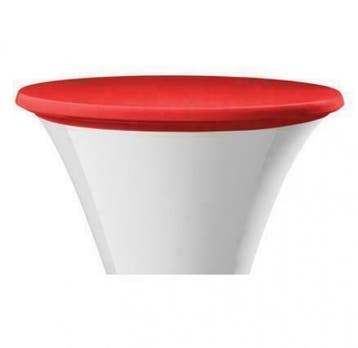 Statafel topcover samba rond rood - tafel topper, Ophalen of Verzenden, Nieuw in verpakking, Horecatextiel