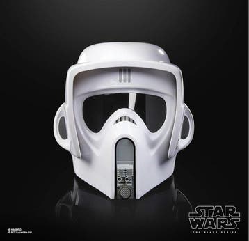 Star Wars - Hasbro - - Film rekwisiet Helm Scout-trooper, Nieuw