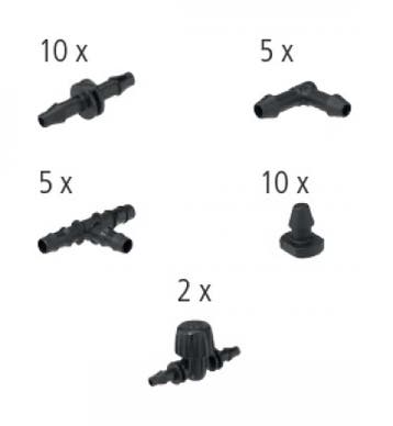 Geka Drip verbindingsset 6mm - 32 stuks, Ophalen of Verzenden, Nieuw