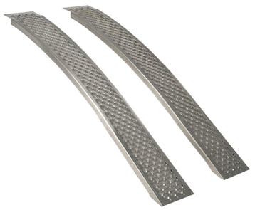 Oprijplaten voor Zitmaaier 200 cm - 400 kg Aluminium Gebogen, Tuin en Terras, Ophalen of Verzenden, Nieuw
