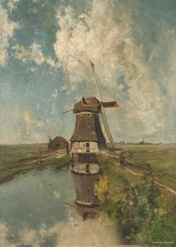 Een Molen - Paul Gabriël Puzzel (1000 stukjes) | Puzzelman -, Hobby en Vrije tijd, Verzenden, Nieuw