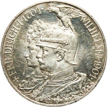 Duitsland, Pruisen Wilhelm II. 5 Mark 1901 (Prusia)